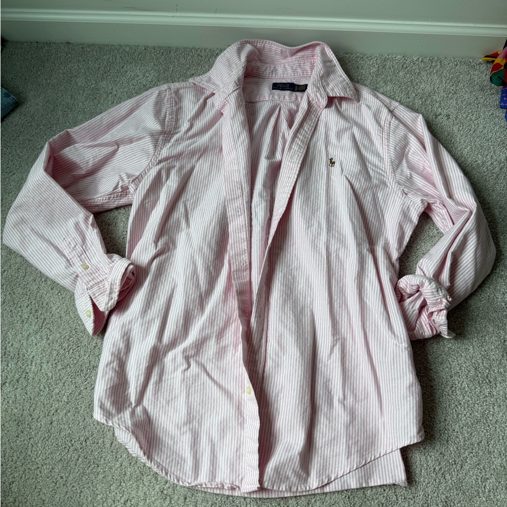 Pink Polo ButtonUp